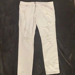 AE AirFlex+ Skinny Jeans Men’s White